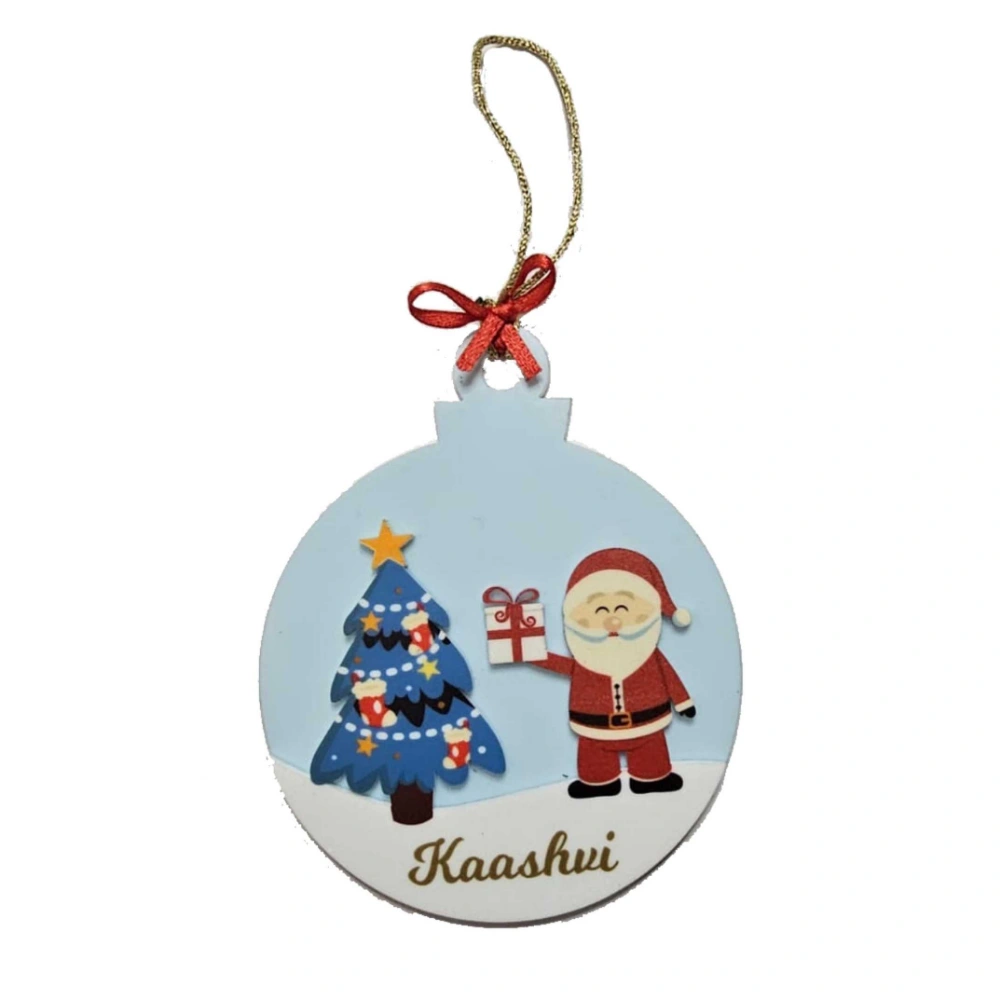 personalized acrylic Christmas ornament for tree online